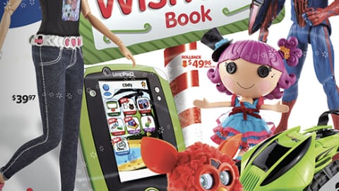 Walmart 'Toyland Wish List Book' Cover