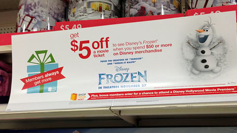 Kmart Disney 'Frozen' Header