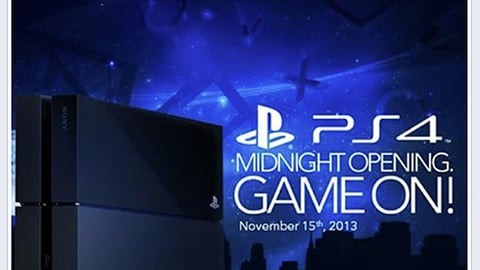 Best Buy PS4 'Midnight Opening' Facebook Update