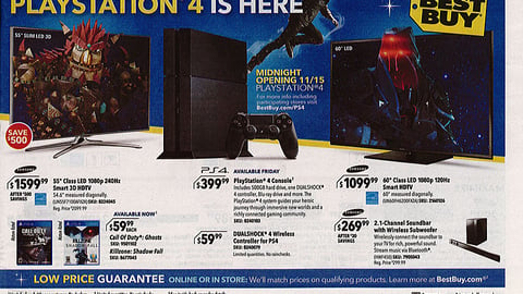 Best Buy 'PlayStation 4 Is Here' Feature