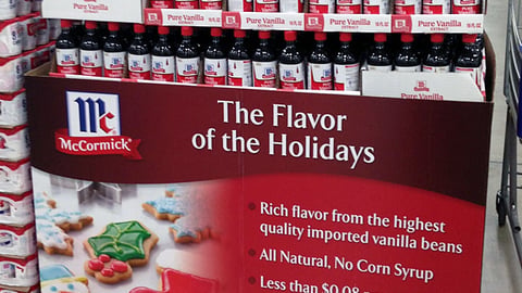 McCormick 'Flavor of the Holidays' Pallet Display