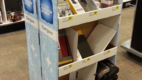Targus Best Buy Holiday Floorstands