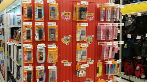 OfficeMax Bic 'Great Gift Ideas' Endcap