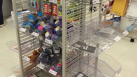 OfficeMax 'Dollar Deals' Holiday Rack