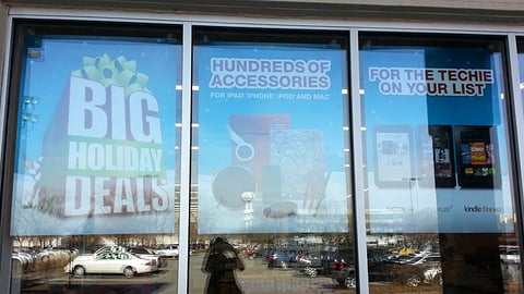 OfficeMax Holiday Window Posters