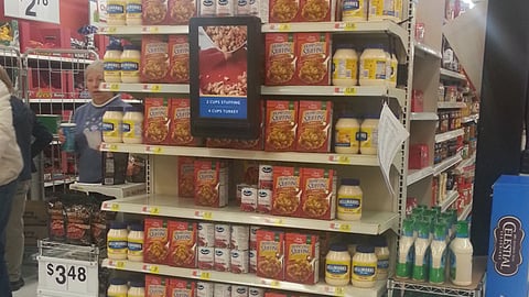 Walmart Smart Network Cross-Merchandising Endcap