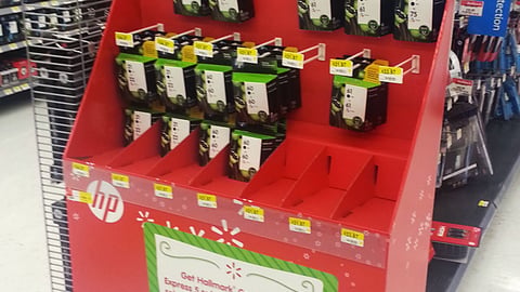 HP Walmart Holiday Incentive Half-Pallet