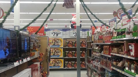 Walmart 'Big Gift' Aisle