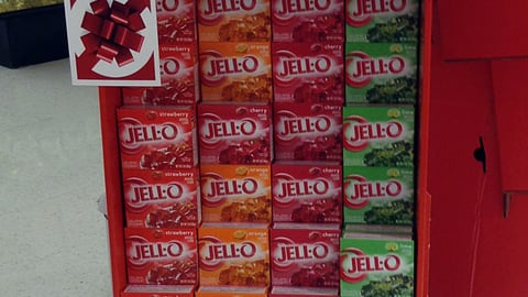 Jell-O Holiday Floorstand