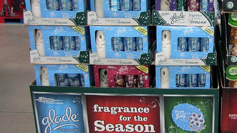 Glade 'Fragrance for the Season' Pallet Display