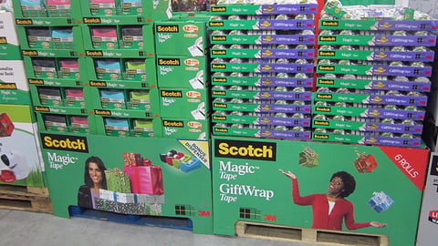 Scotch Magic Tape Holiday Pallets