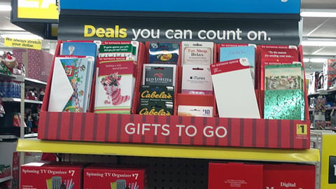 Dollar General 'Gifts to Go' Shelf Tray