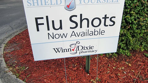 Winn-Dixie 'Shield Yourself' Outdoor Sign