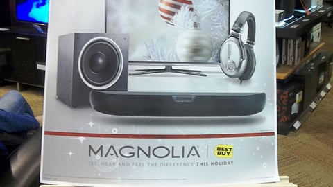 Best Buy Magnolia 'Black Friday Prices' Easel Sign