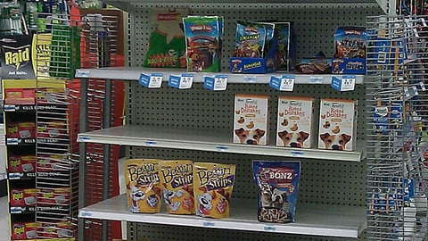 Purina 'Holiday Wishes' Endcap Header
