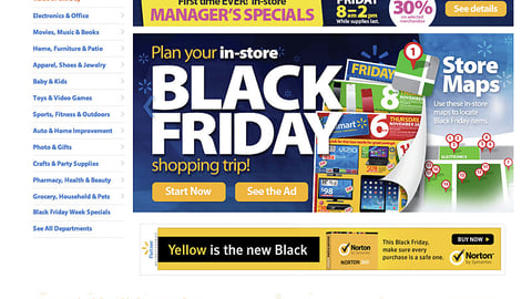Walmart 'Store Maps' Carousel Ad