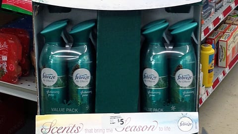 Febreze 'Bring the Season to Life' Shipper