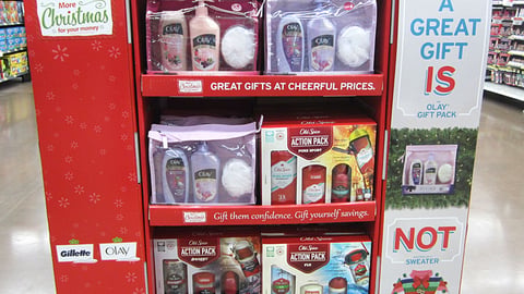 P&G Walmart 'More Christmas' Pallet
