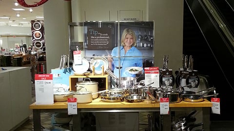 Macy's Martha Stewart 'Be Home' Display