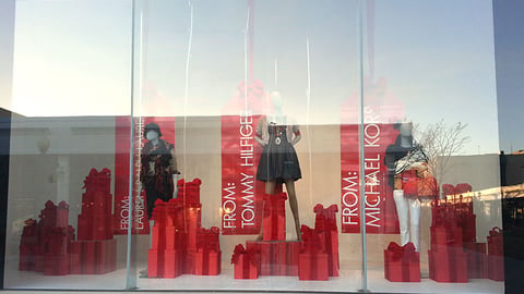 Macy's Holiday Window Display
