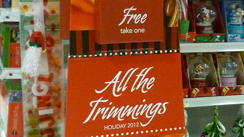 Publix 'All The Trimmings' Standee
