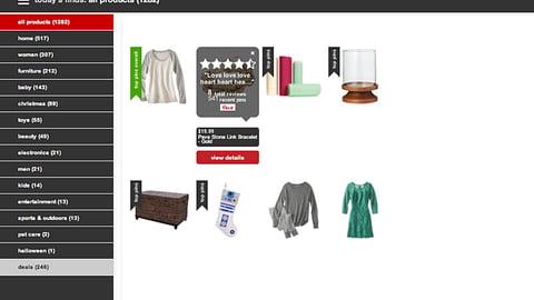 Target 'Awesome Shop' Landing Page