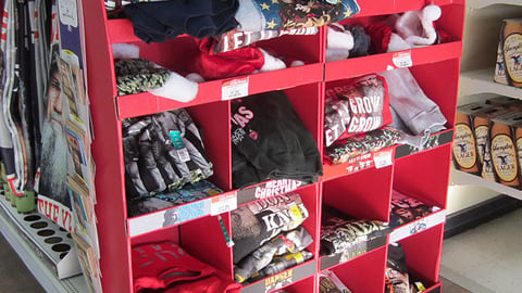 'Duck Dynasty' Walmart Holiday Floorstand