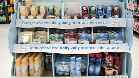 Febreze Walmart 'Holly Jolly Scents' Pallet
