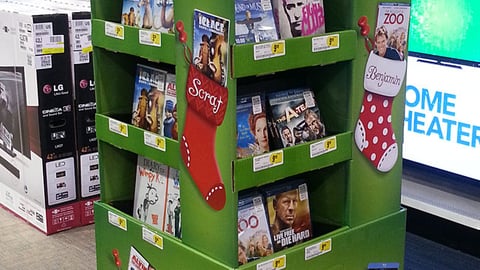 Best Buy 'Stocking Stuffers' Home Video Floorstand