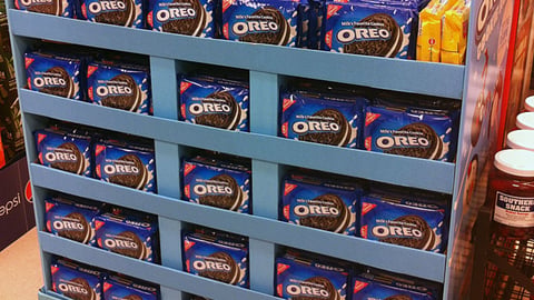 Oreo 'Get the Recipe' Pallet Display