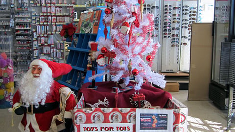 Dollar General 'Toys for Tots' Dump Bin