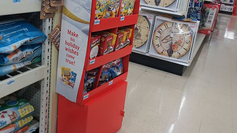 Purina 'Holiday Wishes' Floorstand