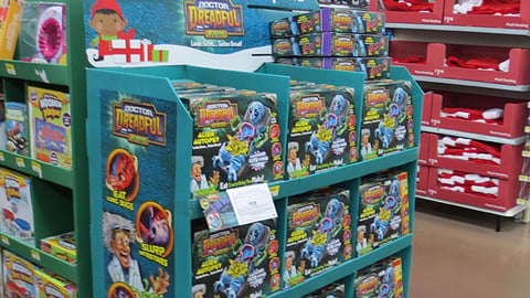 Doctor Dreadful Walmart 'Toyland' Half-Pallet