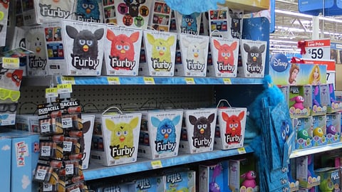Walmart Furby In-Line Display