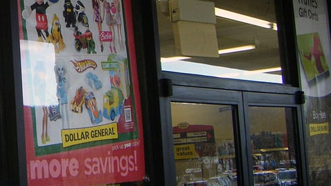 Dollar General Holiday Window Posters