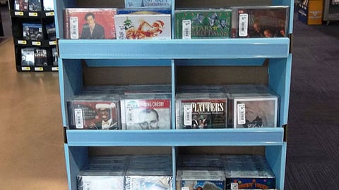 Best Buy 'Holiday Music' Floorstand