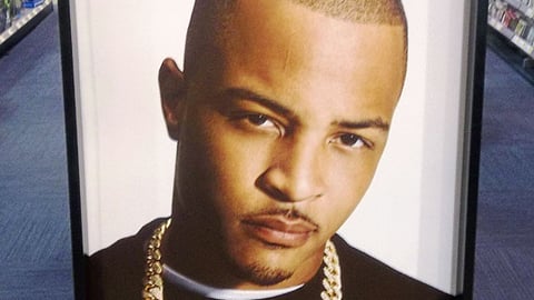 Best Buy 'New Music From T.I.' Holiday Framed Sign