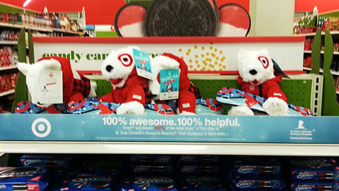 Target St. Jude Bullseye Merchandising
