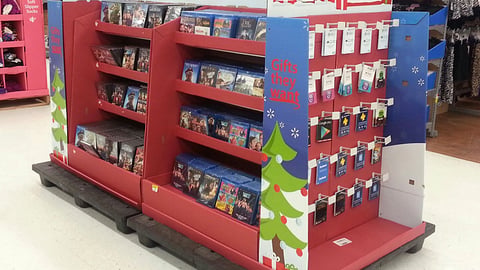 Walmart 'Gifts They Want' Pallet Train