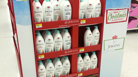 Jergens Walmart 'More Christmas' Pallet