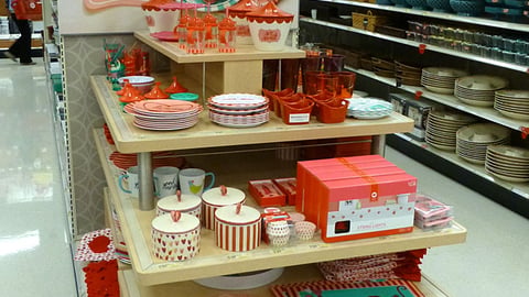 Target 'Valentopia' Endcap