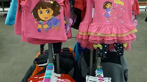 Target Dora Rocks Apparel Rack