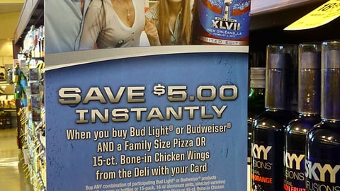 Bud Light Safeway 'Super Bowl' Incentive Violator