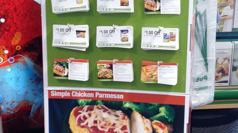 Publix 'Best Meals Happen at Home' Standee