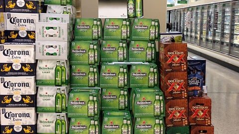 Heineken 'Taste Victory' Display