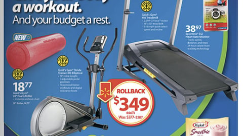 Walmart 'Get Back on Track' Front-Page Feature