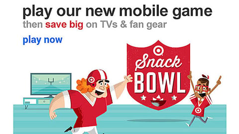 Target Mobile 'Snack Bowl' Ad