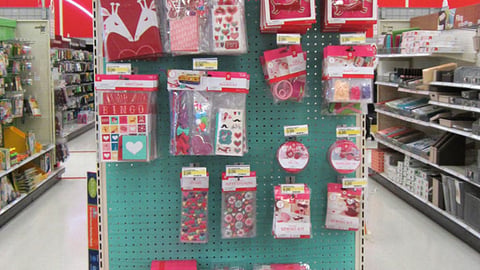 Target 'Valentopia' Endcap