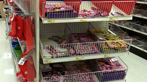 Target Dora Rocks Endcap