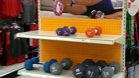 Target 'Year In Gear' Fitness Endcap